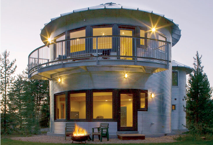 How to Build a Grain Bin House